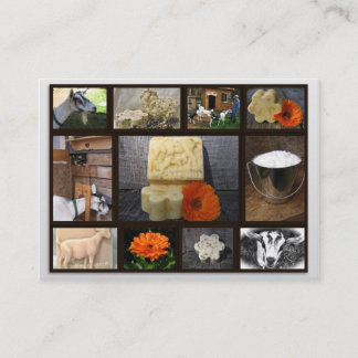 半月のヤギの石鹸の名刺 名刺