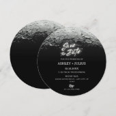 半月グラデーション セーブザデート (正面/裏面)