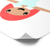 半月ポーズ ポスター (角)