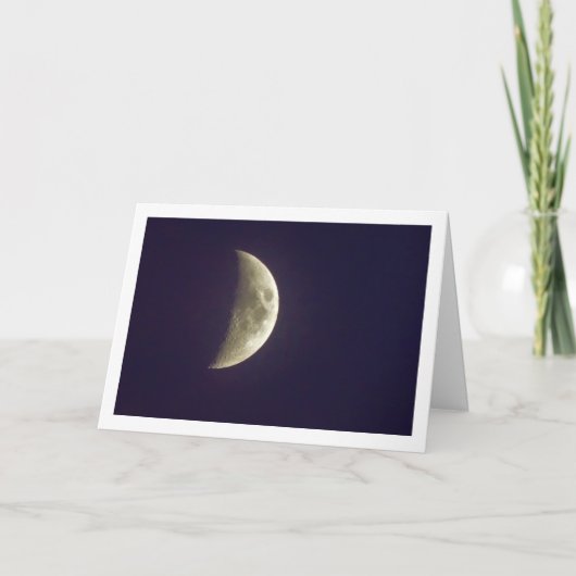 半月 カード (正面)