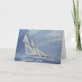 半月 招待状 (正面)