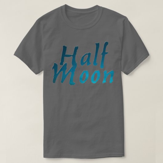 半月 Tシャツ (デザイン正面)