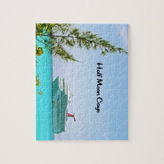 半月Cayeバハマ ジグソーパズル (縦)