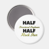 半構造技術者ハーフロックスター マグネット (正面/裏面)