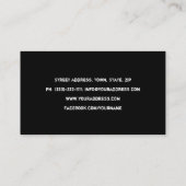 半永久的な美しい顔タトゥーアーティスト 名刺 (裏面)