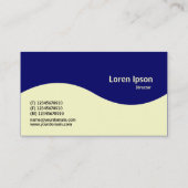 半波モノグラム-濃紺の000066のクリーム 名刺 (裏面)