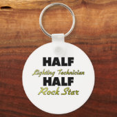 半照明技術者ハーフロックスター キーホルダー (正面)