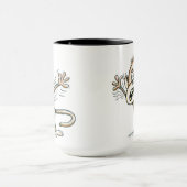 半狂乱猿のコーヒー・マグ マグカップ (中央)