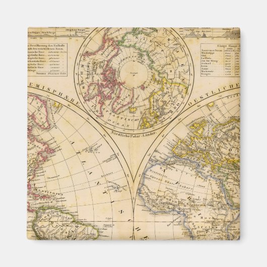 半球 マグネット (正面)