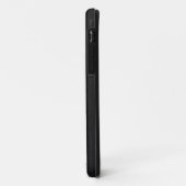 半白半黒風呂マットバンダナ Case-Mate iPhoneケース (裏面/左)
