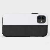 半白半黒風呂マットバンダナ Case-Mate iPhoneケース (裏面(横))
