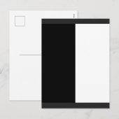 半白半黒、半黒半白 シーズンポストカード (正面/裏面)