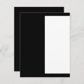 半白半黒、半黒半白 セーブザデート (正面/裏面)