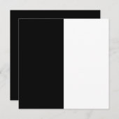 半白半黒、半黒半白 セーブザデート (正面/裏面)