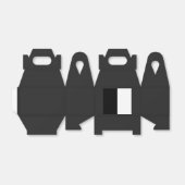 半白半黒、半黒半白 フェイバーボックス (折り畳みなし)