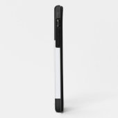 半白半黒、半黒半白 Case-Mate iPhoneケース (裏面/左)