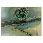 半石の中大切に カッティングボード (正面)