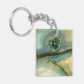 半石の中大切に キーホルダー (正面左)