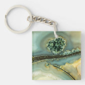 半石の中大切に キーホルダー (正面)