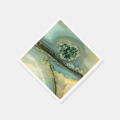 半石の中大切に スタンダードカクテルナプキン (角)