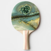 半石の中大切に 卓球ラケット (正面)