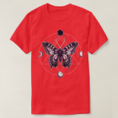半蝶 Tシャツ (デザイン正面)