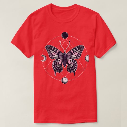 半蝶 Tシャツ (デザイン正面)