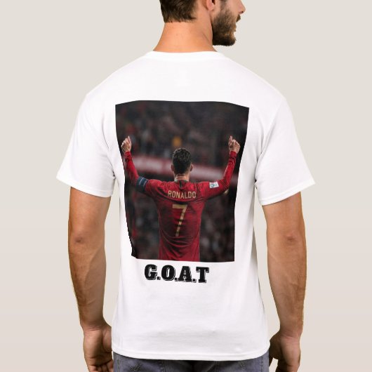 半袖ロナウドサッカーTシャツ Tシャツ (裏面)