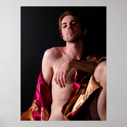 半裸男性モデル ポスター (正面)