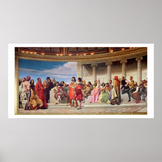 半輪車：全年齢芸術家、漢の詳細離れ。 ポスター (正面)