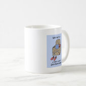 半退職のお祝い コーヒーマグカップ (正面右)