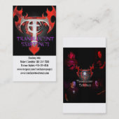 半透明な存在の名刺 名刺 (正面/裏面)