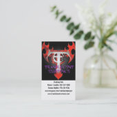 半透明な存在の名刺 名刺 (スタンド正面)