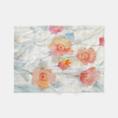 半透明なII フリースブランケット (正面(横))