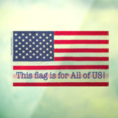 半透明にしがみつく – このフラグは全米のためだ！ ウィンドウサイン (シート3)