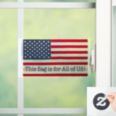 半透明にしがみつく – このフラグは全米のためだ！ ウィンドウサイン (ホーム)