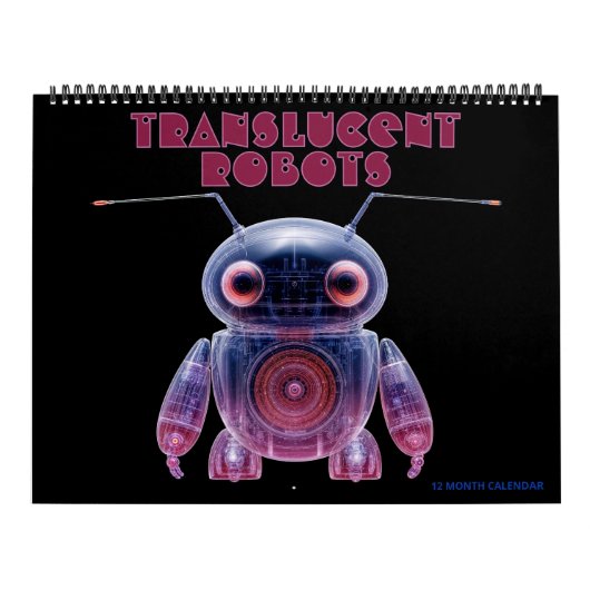 半透明ロボット カレンダー (カバー)