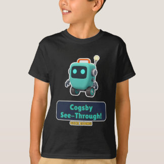 半透明ロボット キッズTシャツ - Cogsby Digger Robot S Tシャツ