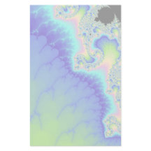 半透明抽象芸術青の海岸線フラクタル