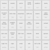 半透明澄んの2 x 2.5インチコーヒーバーラベルシール シール (正面)