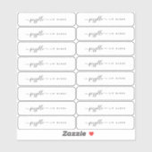 半透明澄んメイクアップラベル、リップグロスバームなど シール (シート)