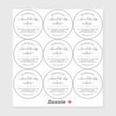 半透明澄ん自家製食品ラベルシール シール (シート)