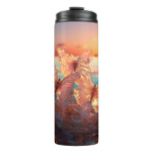 半透明蝶サーマルタンブラー タンブラー (正面)