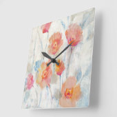 半透明II スクエア壁時計 (傾斜)