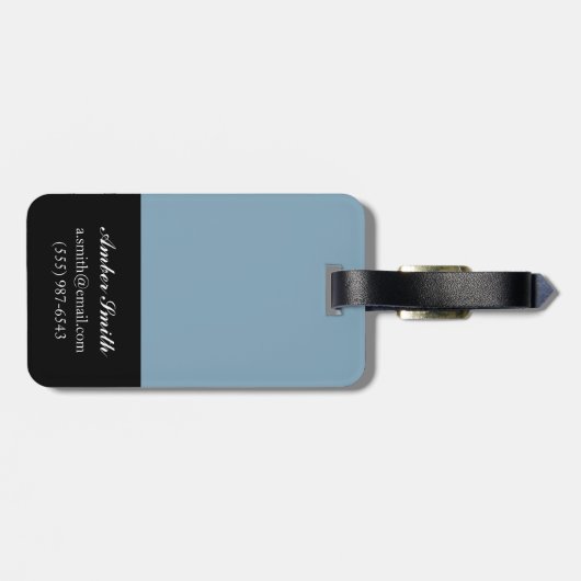 半透明II ラゲッジタグ (裏面横)