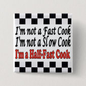 半速調理師 缶バッジ (正面)