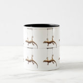 半金のまわりに:トカゲの冷たい杯|過去記事 ツートーンマグカップ (中央)