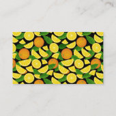 半開きオレンジ 名刺 (裏面)