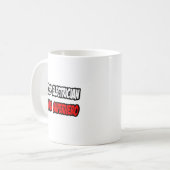 半電気技師…ハーフスーパーヒーロー コーヒーマグカップ (正面左)