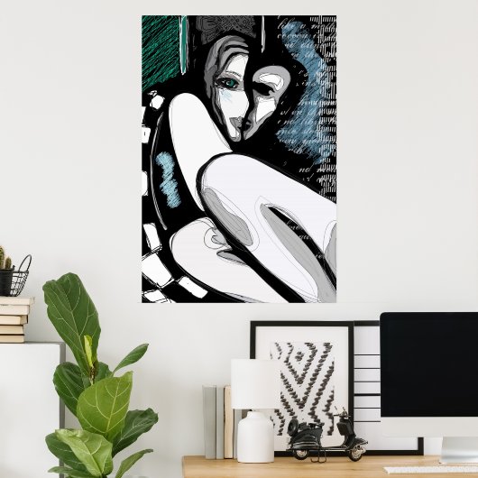 半静止の ポスター (ホームオフィス)